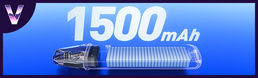 un grande autonomie dans un petit pod